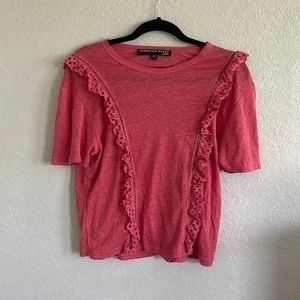 Veronica Beard 100% Linen Top